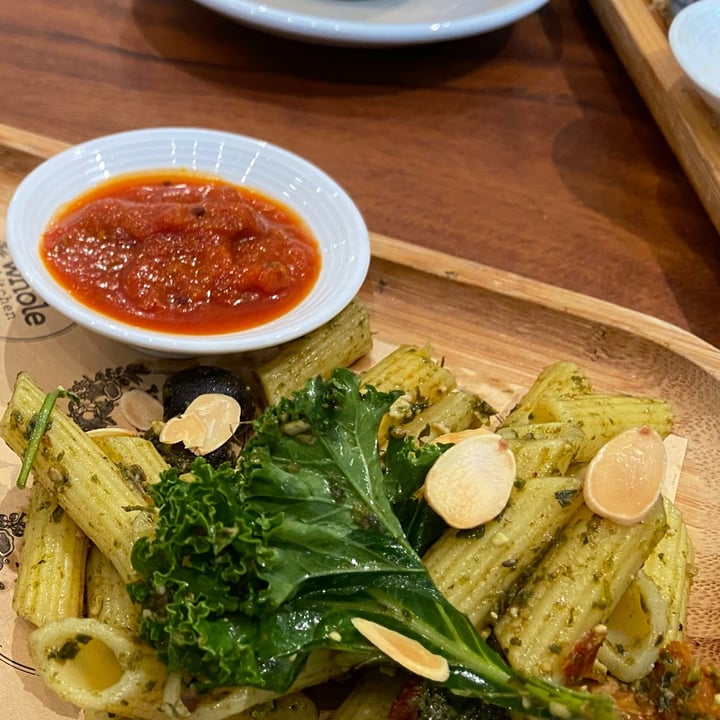 photo of The Whole Kitchen Kale Pesto Pasta Salad shared by @dafnelately on  22 Jun 2022 - review