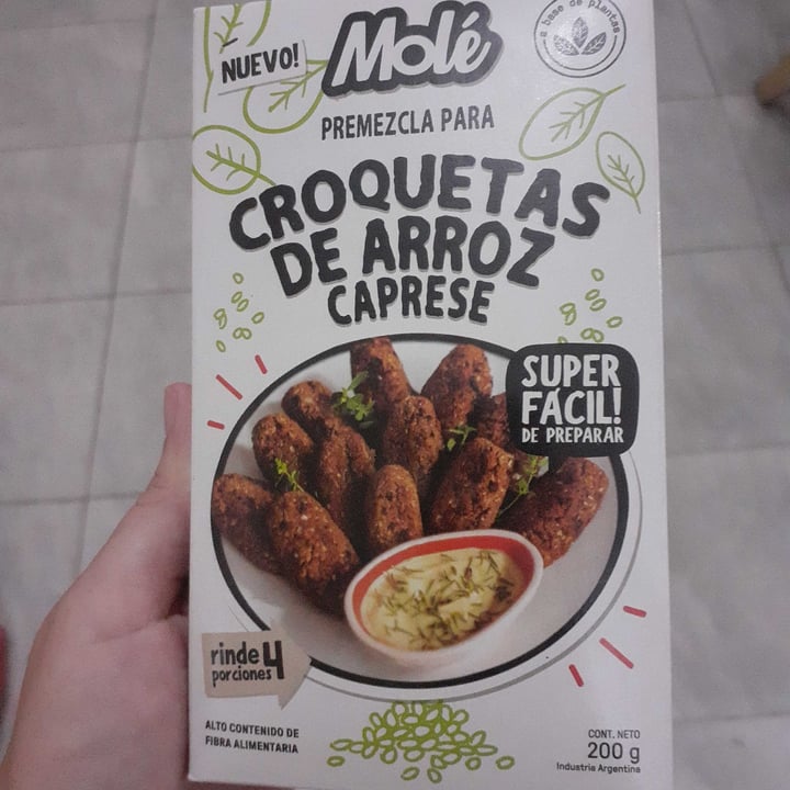 photo of Molé premezcla para croquetas de arroz shared by @cecicloss on  11 Apr 2022 - review