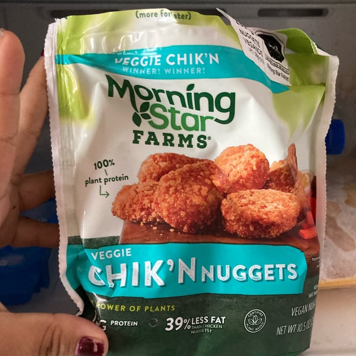 photo of MorningStar Farms Veggie Chik’ N Nuggets shared by @dianamalota on  22 May 2022 - review