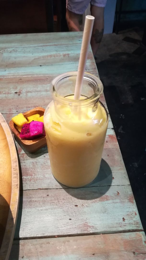 review photo of Mango Vegan Mango Lassi shared by @sophieluise on 22 Sep 2019 - review
