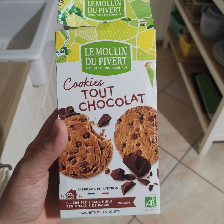 photo of Le Moulin Du Pivert Cookies Tout Chocolat shared by @chiarabrambs on  18 Aug 2022 - review