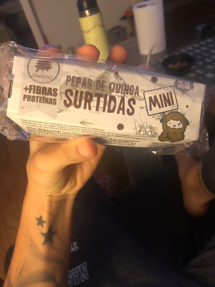 photo of Kiwicha Pepas de quinoa Surtidas Mini shared by @vickydeb on  17 Mar 2020 - review