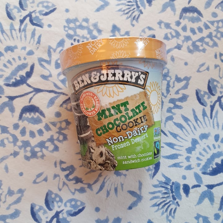 photo of Ben & Jerry's Mint Chocolate Cookie Non-Dairy Frozen Dessert shared by @paniwilson on  28 Mar 2022 - review