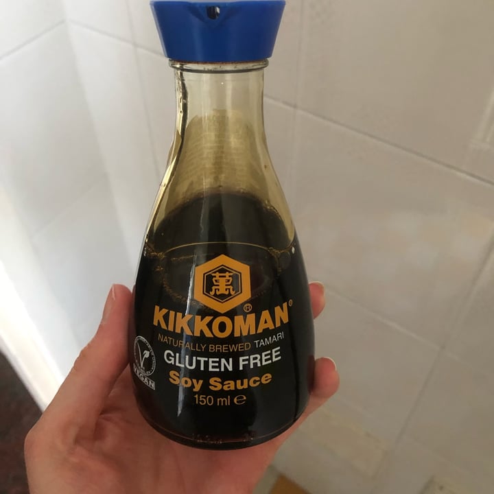 photo of Kikkoman Soy sauce gluten free shared by @iamina on  31 Mar 2022 - review