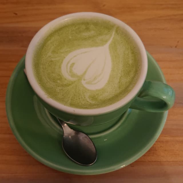 菜肴“Matcha Latte”的照片