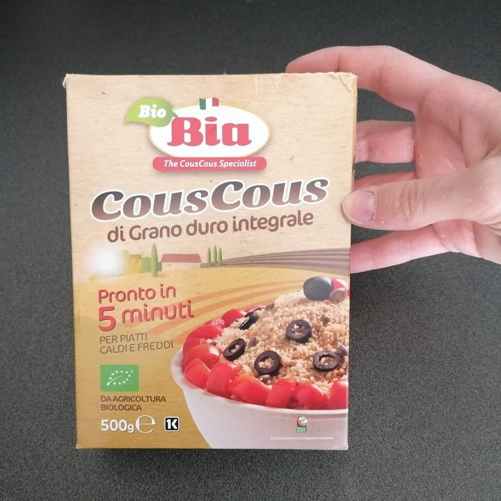 photo of Bia Cous cous di grano duro integrale shared by @beatriceb on  06 May 2022 - review
