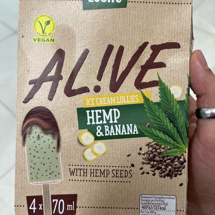 photo of Leone Alive Hemp Banana shared by @ikir83 on  27 Aug 2022 - review