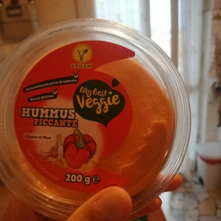 photo of My Best Veggie Hummus Piccante shared by @marxallegri on  04 Jul 2022 - review