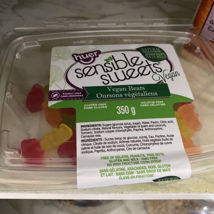 photo of sensible sweets vegan bears shared by @veganmika on  21 Jul 2021 - review