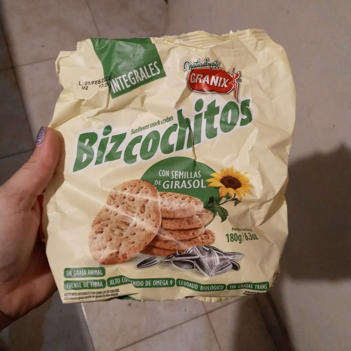 photo of Granix Bizcochitos con Semillas de Girasol shared by @dulci2020 on  29 Sep 2021 - review