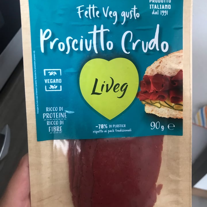 photo of Liveg Fette veg gusto prosciutto crudo shared by @pleiades on  04 Jul 2022 - review