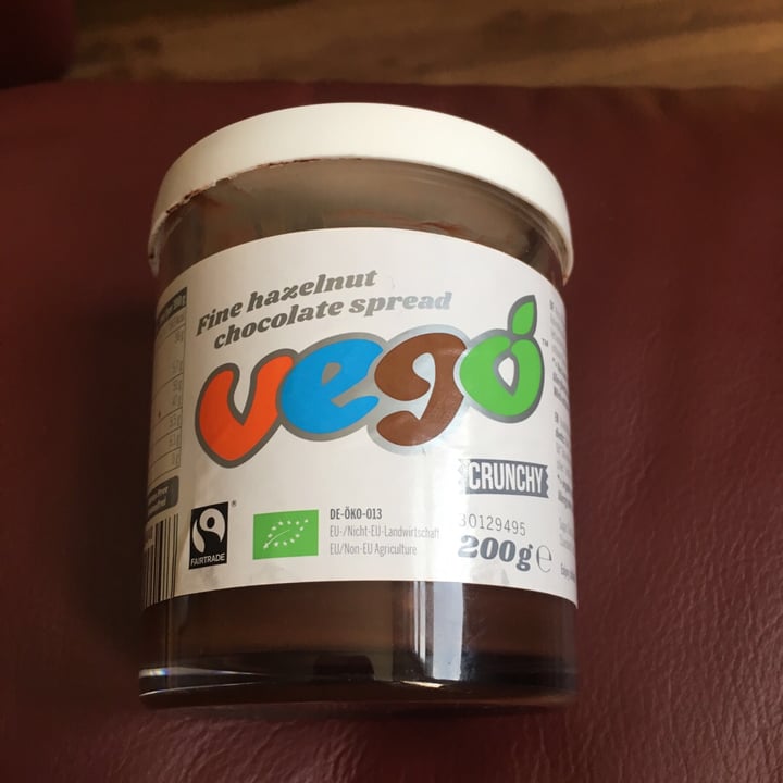 photo of Vego Fine Hazelnut Chocolate Spread Crunchy  shared by @clairebustin on  07 Jul 2019 - review