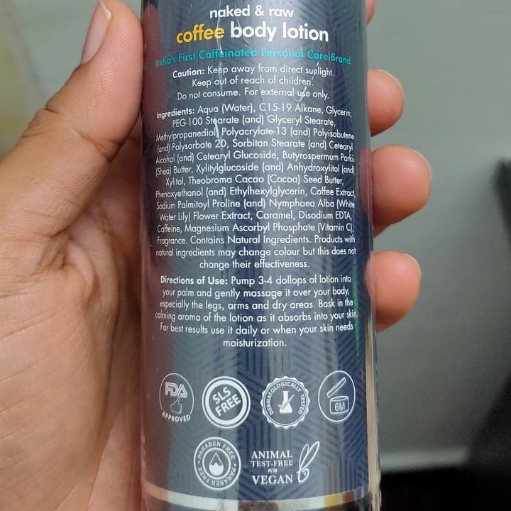 photo of Mcaffeine Coffee Body Lotion shared by @namitha on  23 Dec 2021 - review