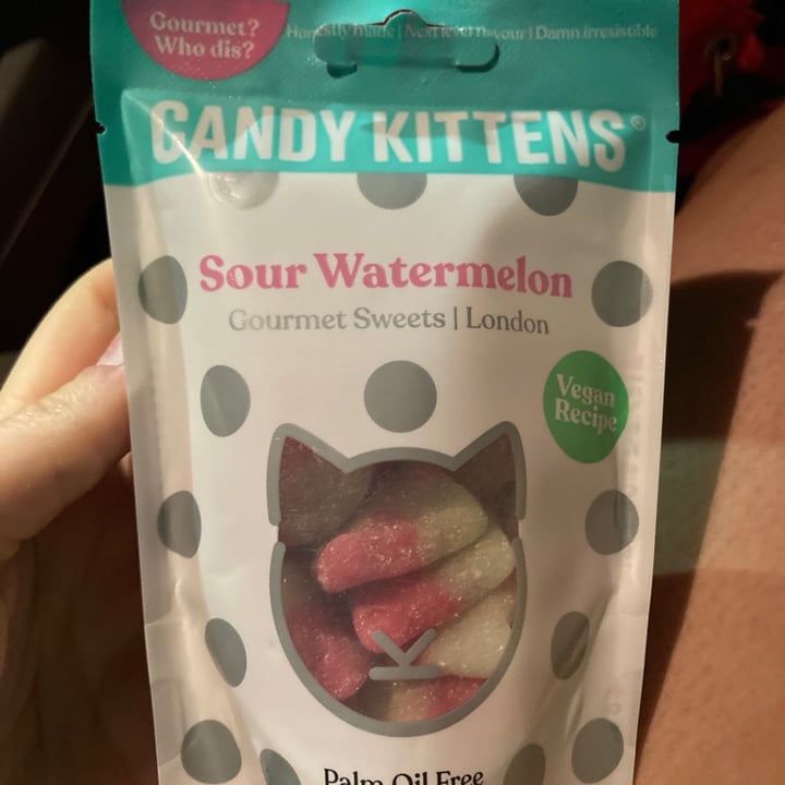 photo of Candy kittens Sour Watermelon shared by @uninterestingvegan on  25 Nov 2020 - review