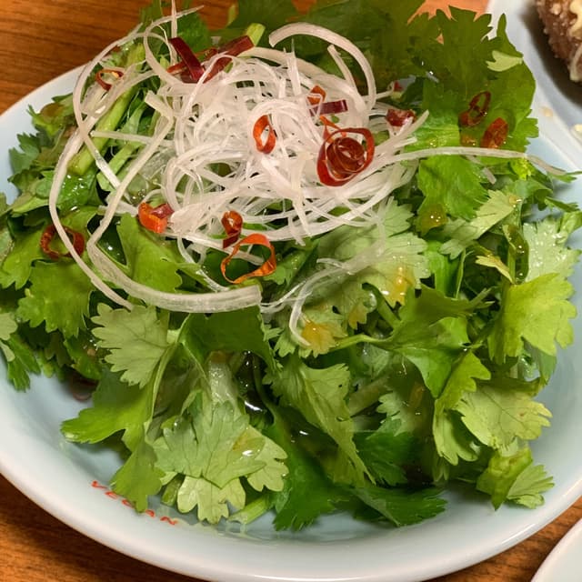 Photo of the dish “パクチーサラダ”