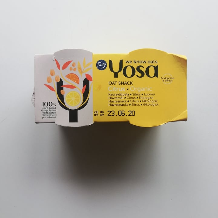 photo of Yosa Oat snack citrus shared by @sap on  09 Jun 2020 - review