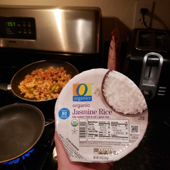 photo of O Organics Jasmine Rice shared by @thefunnybunny on  27 Aug 2020 - review