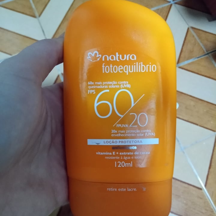 review photo of Natura Protetor solar FPS 60 shared by @gabrielacarvalho on 01 May 2022 - review