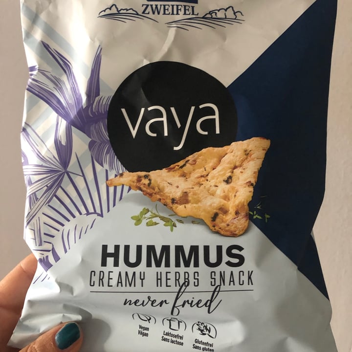 photo of Zweifel Vaya Hummus Chips shared by @annemarie on  10 Jul 2021 - review