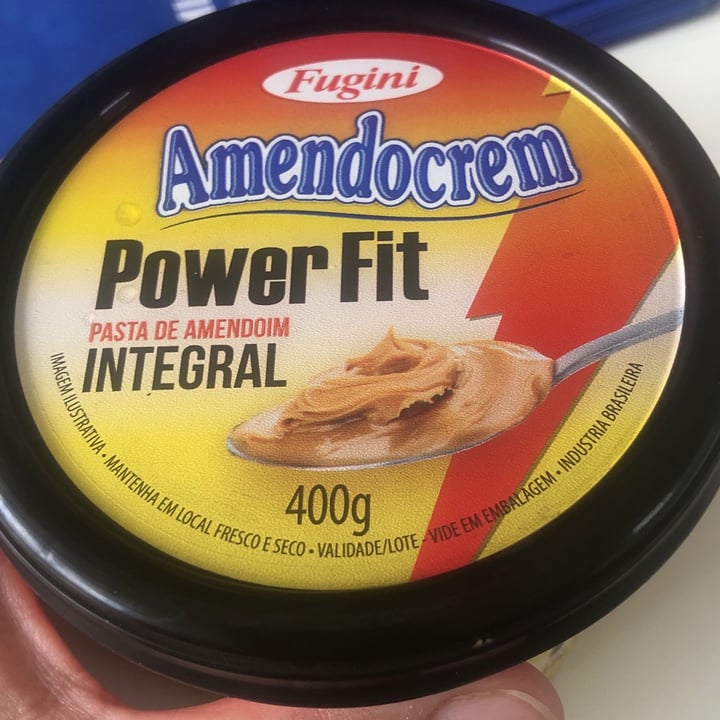 photo of Fugini Amendocrem Power Fit Pasta De Amendoim Integral shared by @claudilene on  10 Mar 2022 - review