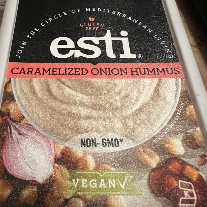 photo of Esti caramelised onion hummus shared by @allycat38 on  08 Dec 2022 - review