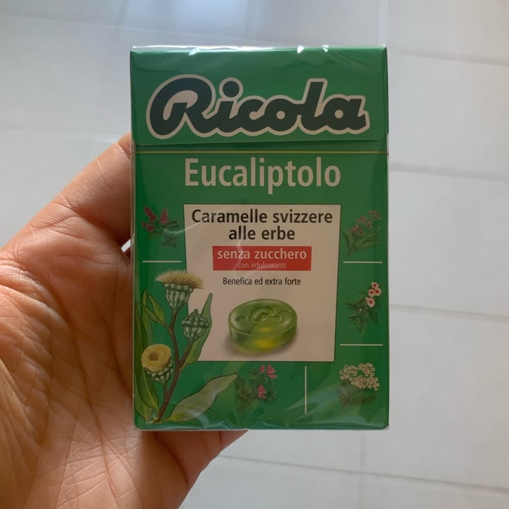 photo of Ricola Caramelle Eucalipto Senza Zucchero shared by @viquismiquis on  30 Jun 2022 - review