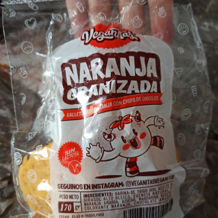 photo of Veganitas Galletitas De Naranja Granizada shared by @veganburgerok on  01 Oct 2020 - review