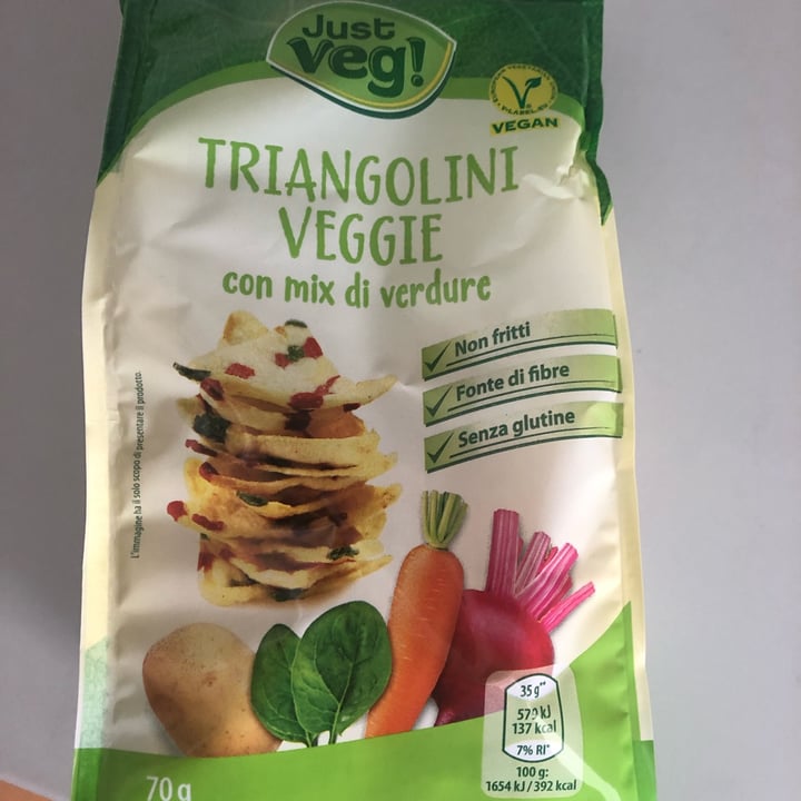 photo of Just Veg! (ALDI Italy) Triangolini alle verdure shared by @maura8 on  11 Mar 2022 - review