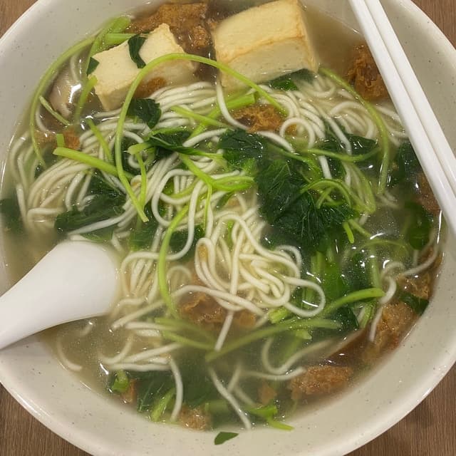 菜肴“Noodle with Soup”的照片