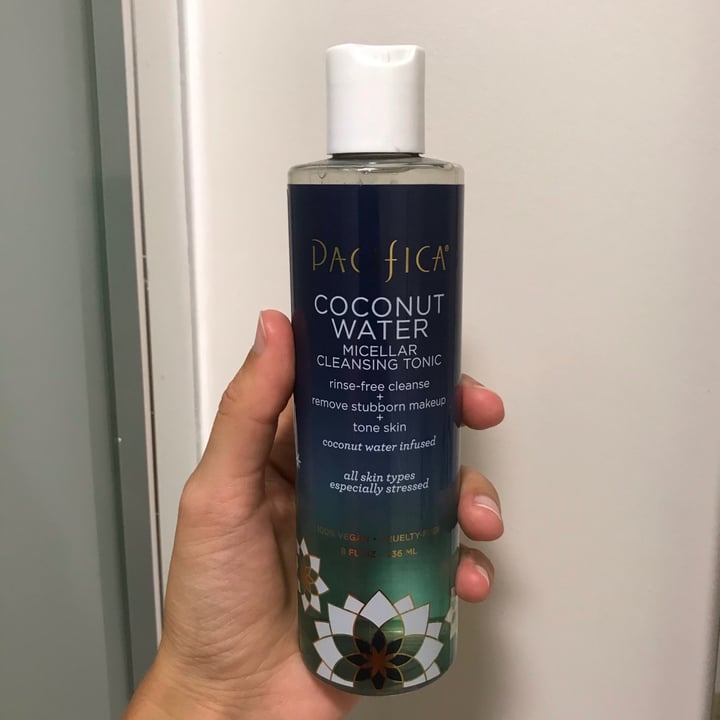 photo of Pacifica Coconut Water Micellar Cleansing Tonic shared by @curvycarbivore on  07 Jul 2020 - review