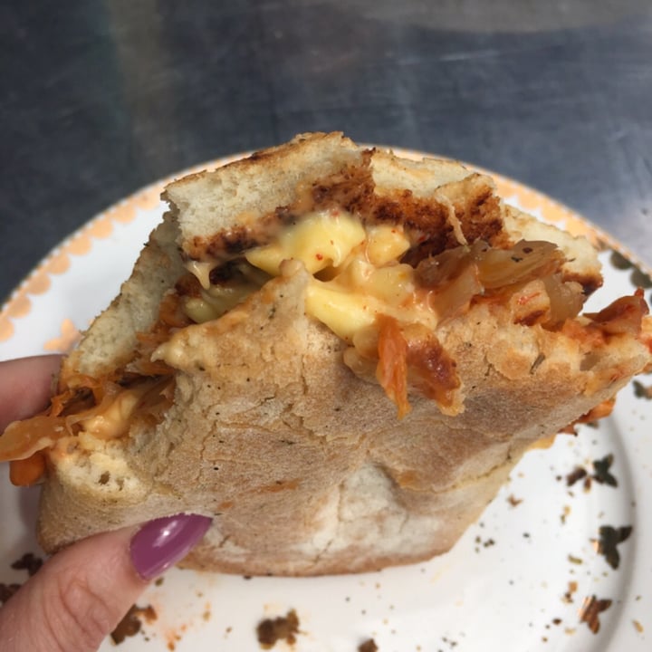 photo of The Glasvegan The one with kimchi (focaccia sandwich) shared by @katelouisepowell on  21 Jun 2019 - review