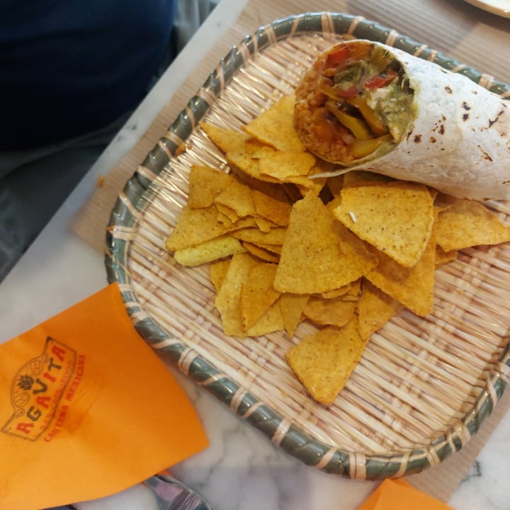 photo of Agavita Cantina Mexicana Veg Burrito shared by @lizadewet on  30 Sep 2021 - review