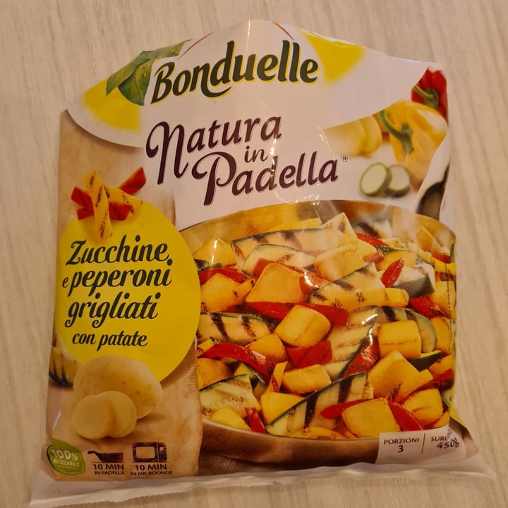 photo of Bonduelle Natura in padella-melanzane e zucchine grigliate con carote e pomodori shared by @alessis on  19 Mar 2022 - review