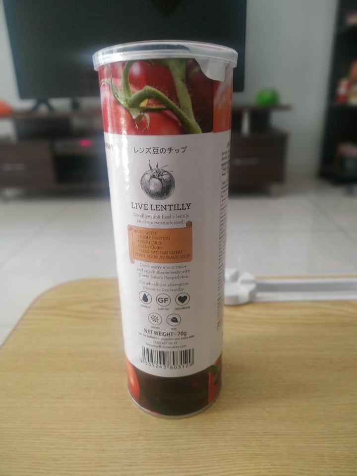 review photo of Uncle Saba's Poppadoms Tomato Poppadoms shared by @thebackpacker on 01 Apr 2020 - review