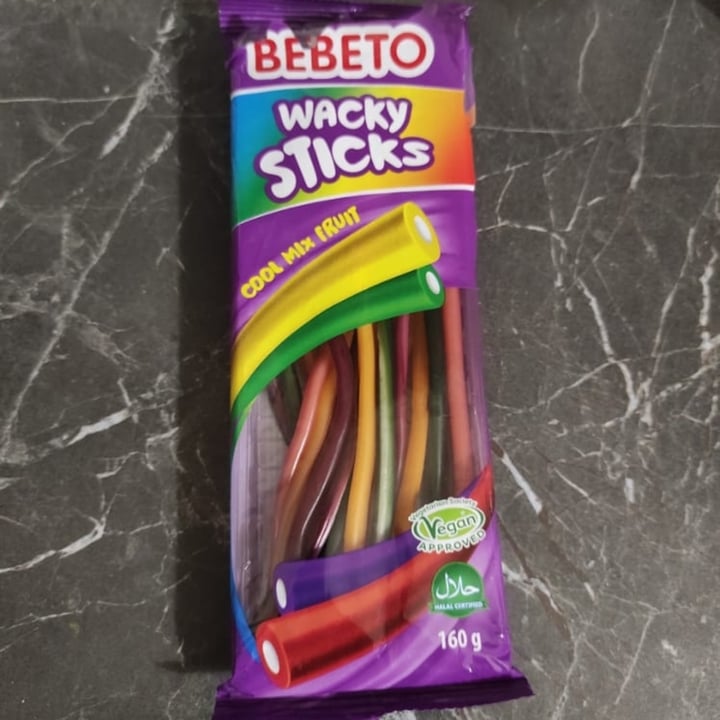 photo of Bebeto Wacky sticks fizzy crazy mix fruit shared by @meli21 on  25 Jun 2022 - review