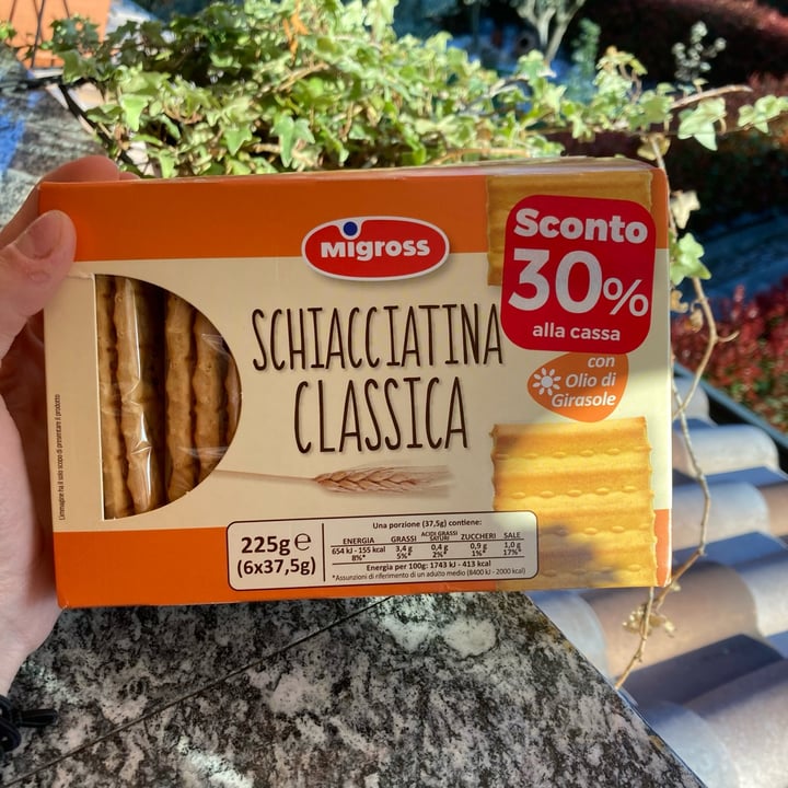 photo of Migross Schiacciatina Classica shared by @makoto on  05 Apr 2022 - review