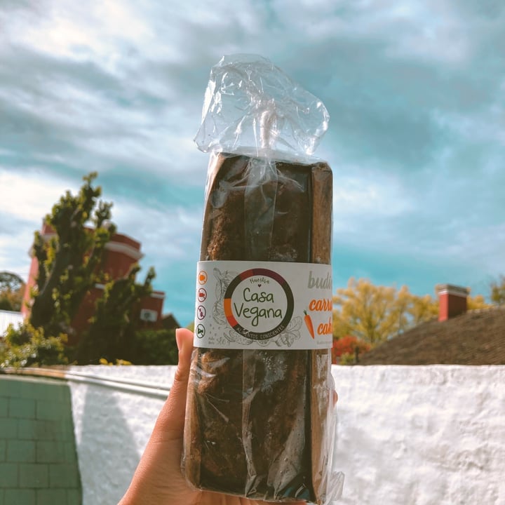 photo of Casa Vegana Budín Carrot Cake shared by @camisuarezc on  21 Oct 2020 - review