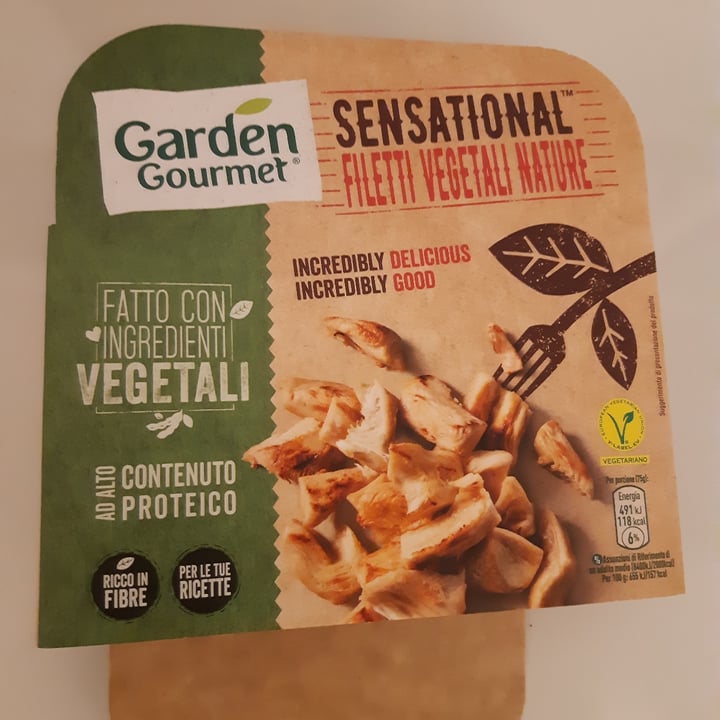 photo of Garden Gourmet Filetti vegetali nature shared by @cococrita on  04 Jul 2022 - review