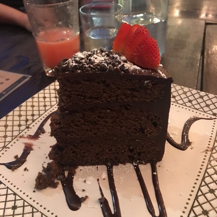 photo of The Pitted Date Vegan Restaurant, Bakery and Café Pastel De Chocolate shared by @lunapimentel on  26 Dec 2019 - review