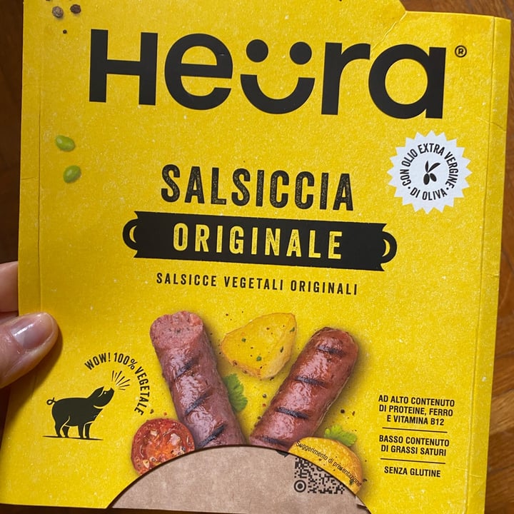 photo of Heura Salsiccia originale shared by @valentinam93 on  24 Apr 2022 - review