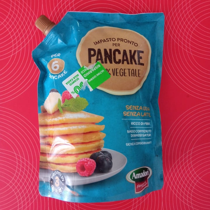 photo of Amadori Impasto per pancake vegetali shared by @sandrisandrina on  27 Jun 2022 - review