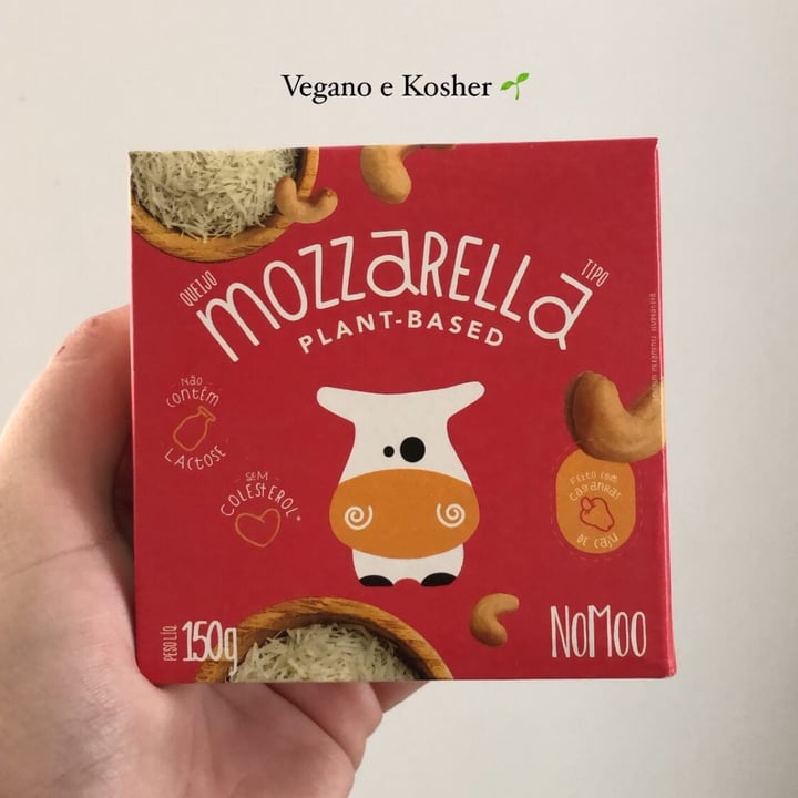 photo of NOMOO Plant-Based Brasil Queijo mozzarella shared by @caly0022 on  28 Apr 2022 - review