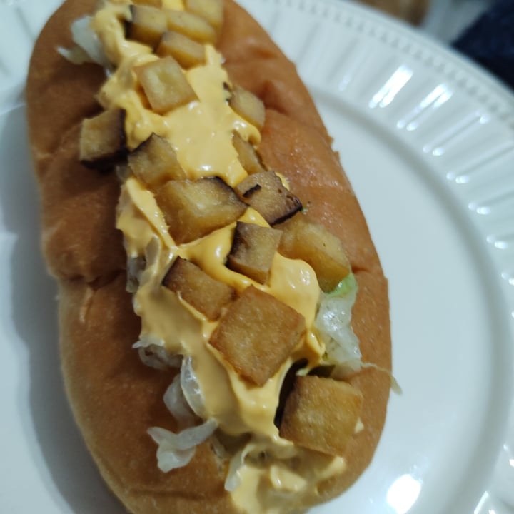 review photo of Morrones Not dog Com Chucrute, Cheddar Vegano, Tofu Defumado, Etc. shared by @ericadeemoraes on 07 Nov 2021 - review