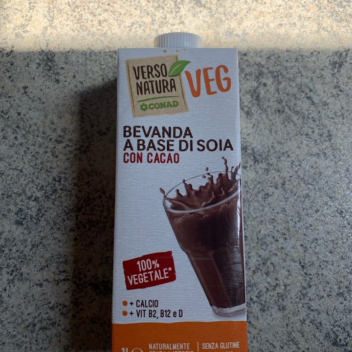 photo of Verso Natura Conad Veg Bevanda A Base di Soia Con Cacao shared by @martinabg on  29 Apr 2022 - review