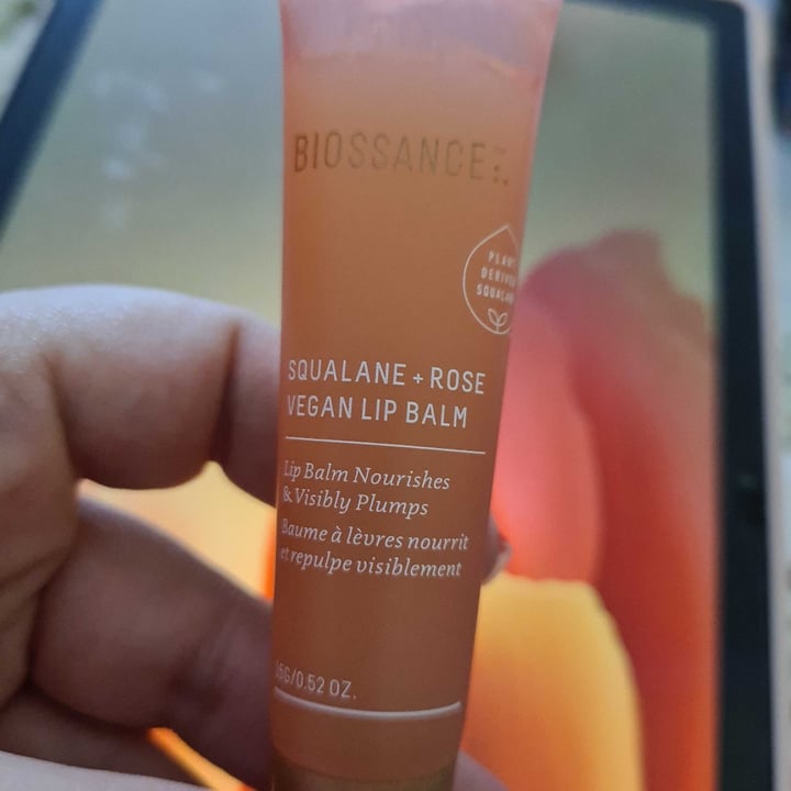 review photo of Biossance Squalane + Rose Vegan Lip Balm shared by @renatacarneiro on 13 May 2022 - review