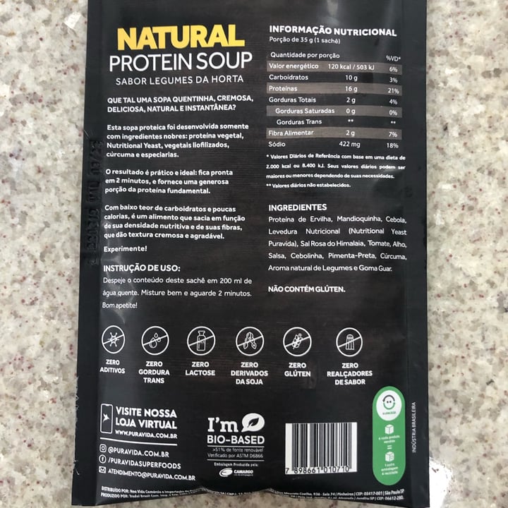 review photo of Puravida Sopa Natural Protein Soup shared by @annagodoy on 29 Apr 2022 - review