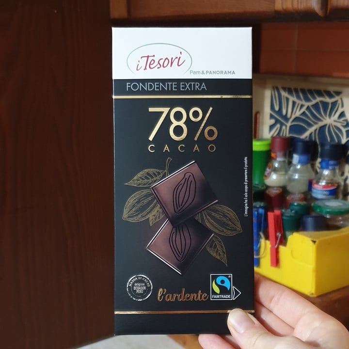review photo of I Tesori Pam Panorama Cioccolato Fondente 78% shared by @itsirenet on 11 Sep 2022 - review