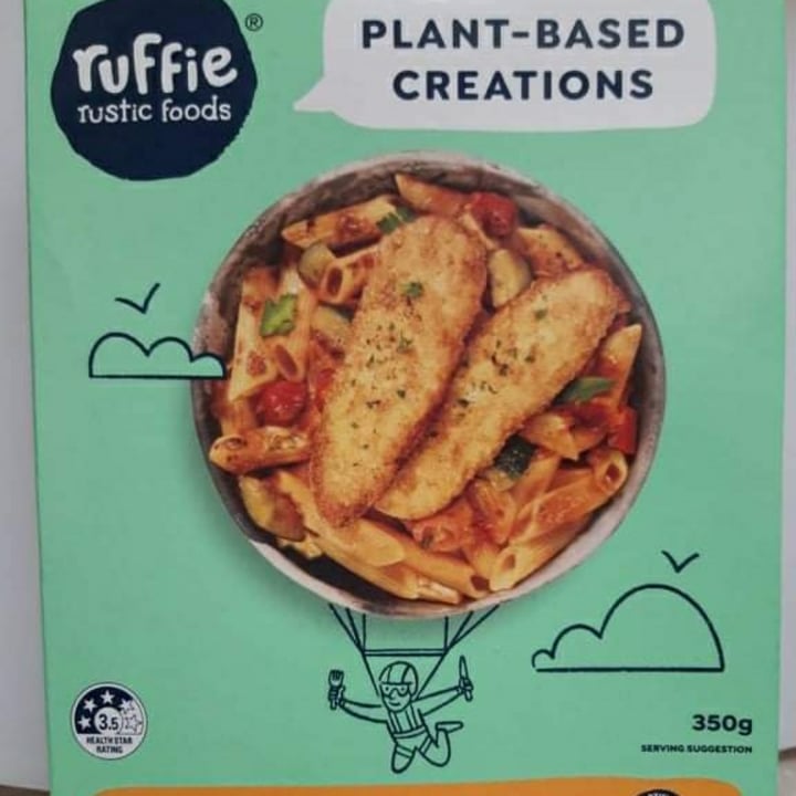 photo of ruffie rustic foods Chicken-less Schnitzel shared by @annapotts on  28 Jun 2021 - review
