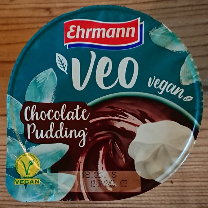 photo of Ehrmann Veo Vegan Chocolate Pudding shared by @4allthehorses on  20 Apr 2022 - review