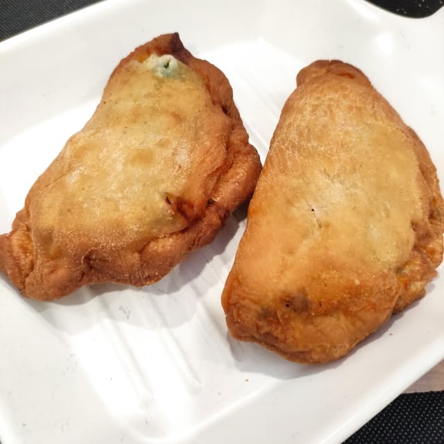Photo of the dish “empanadilla nube de verduras”
